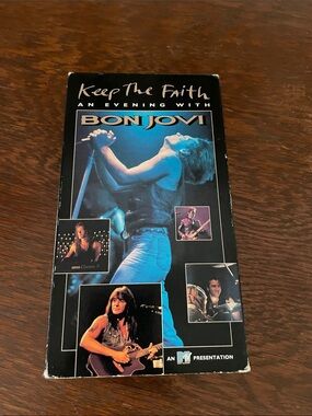 Keep the faith - Bon Jovi vhs tape